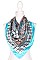 Pack of 12 (pieces) Assorted Silk Feel Square Satin Scarves FMSFS152