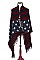 Pack of 12 (pieces) Assorted American Flag Fringe Scarves FM-JSC8006