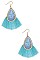 Pack of 12 (pieces) Assorted Tassel Dangle Earring FMERG8620