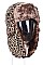 PACK OF 12PCS ASSORTED LEOPARD FUR HAT