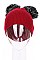 Pack of 12 (pieces) Assorted Double Pom Pom Beanies
