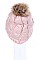 Sassy Sequin Accent Pompom Fur Lined Beanies FM-HT736