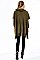 Fringe Poncho with Pockets FM-FTZWSF227