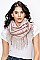 Plaid Pattern Infinity Scarf