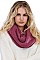 Pack of 12 (pieces) Assorted Infinity Knitted Scarves FM-WISF209