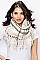 Pack of 12 Plaid Pattern Infinity Scarves