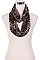 Leopard Print Infinity Scarf