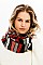 Pack of 12 Pcs Assorted Color Multi-Tone Infinity Scarves