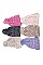 Pack of 12 Fashion Pom Pom Crochet Beanies