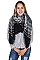 Fashionable Plaid Pattern Oversized Blanket Scarves FM-AO6058