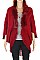 Elegant Faux Fur Collar Fringe Vest FM-AV258