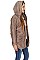 Trendy Soft Fur Hooded Cardigan FM-AO6070