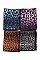 Pack of 12 (pieces) Assorted Leopard Scarves FM-SF3275