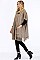 Fringe Poncho with Pockets FM-FTZWSF227
