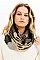 Pack of 12 Pcs Assorted Color Plaid Pattern Infinity Scarves
