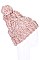 Pack of 12 Fashion Pom Pom Crochet Beanies