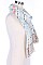 Pack of 12 (pieces) Assorted Geometric Print Scarves FM-AS192