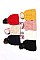 Pack of 12 (pieces) Assorted Pom Pom Crochet Beanies FM-HT732