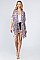 Sassy Chevron Print Kimono FM-AV325