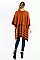 HALF A DOZEN DETAILED STRIPE PONCHO