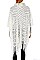 Fashionable Faux Fur Collar Fringe Vest FM-AV232