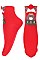 Pack of (12 Pieces) Assorted  Christmas Theme Socks FM-CSK6963