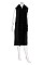 Elegant Soft Fur Collar Longline Vest