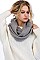 Pack of 12 (pieces) Assorted Infinity Knitted Scarves FM-WISF209