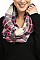 Pack of 12 Fashion Plaid Pattern Infinity Scarves