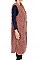 Stylish Soft Fur Long-line Vest FM-MSF2605