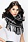 Plaid Pattern Infinity Scarf