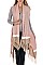 Pack of (6 Pieces) Assorted Color Stylish Fringe Cardigan FM-W102