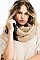 Pack of 12 Pcs Assorted Color Multi-Tone Infinity Scarves