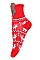 Pack of (12 Pieces) Assorted Christmas Theme Socks FM-CSK6962