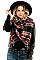 Pack of 12 Plaid Oversized Square Blanket Scarves
