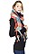 Pack of 12 (pieces) Assorted Plaid Pattern Scarves FM-AS214NP