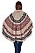Fashionable Soft Fur Fashion Poncho