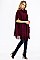 Fringe Poncho with Pockets FM-FTZWSF227