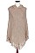 Fashionable Hooded Fringe Poncho FM-AV239DC