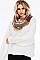 PACK OF 5 ASSORTED PLAID SCARVES