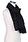 Pack of (12 Pieces) Assorted Trendy Polka Dot Print Scarves FM-SCFH8646