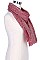 Pack of (12 Pieces) Assorted Classy Stripe Scarves FM-SCFH8650