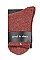 Pack of (12 Pieces) Assorted Glitter Accent Fashion Socks FM-JCL70015