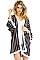 PACK OF 6 Comfy Striped Pattern Kimono