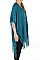 Pack of 12 pieces Elegant Fringe Poncho FM-AV255