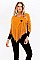 Pack of 12 Button Accent Fringe Poncho