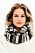 Pack of 12 Pcs Assorted Color Multi-Tone Infinity Scarves