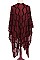 Stylish Zigzag Pattern Poncho FM-AV245DC