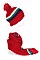 Pack of 12 (pieces) Assorted Beanie and Scarf Sets FM-ST106