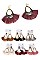 Pack of 12 (pieces) Assorted Tassel Dangle Earring FMANE4418